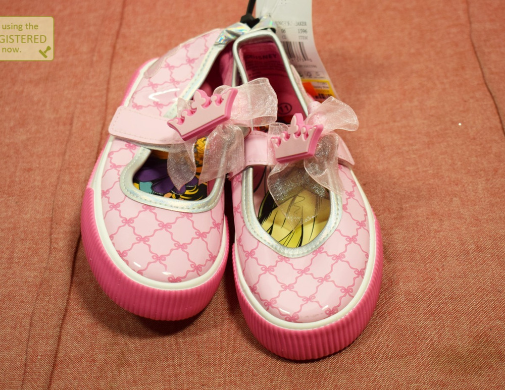 Toddler Disney Princess Mary Jane Sneakers Pink 11T